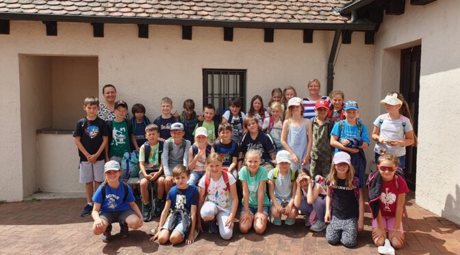 Besuch der 3. Klassen im Römermuseum Stettfeld