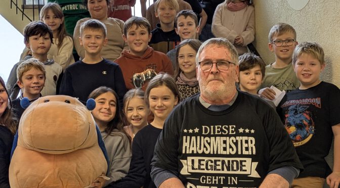 Eine Hausmeisterlegende geht in Rente